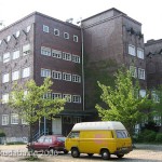 Ehemalige Parfümfabrik Scherk in Berlin-Steglitz von Fritz Höger aus den Jahren 1926 - 1927 in expressionistischer Gestaltung