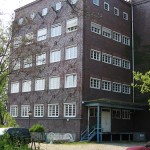 Ehemalige Parfümfabrik Scherk in Berlin-Steglitz von Fritz Höger aus den Jahren 1926 - 1927 in expressionistischer Gestaltung