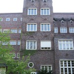 Ehemalige Parfümfabrik Scherk in Berlin-Steglitz von Fritz Höger aus den Jahren 1926 - 1927 in expressionistischer Gestaltung