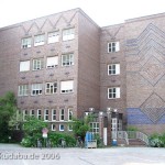 Ehemalige Parfümfabrik Scherk in Berlin-Steglitz von Fritz Höger aus den Jahren 1926 - 1927 in expressionistischer Gestaltung