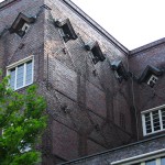Ehemalige Parfümfabrik Scherk in Berlin-Steglitz von Fritz Höger aus den Jahren 1926 - 1927 in expressionistischer Gestaltung
