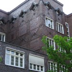Ehemalige Parfümfabrik Scherk in Berlin-Steglitz von Fritz Höger aus den Jahren 1926 - 1927 in expressionistischer Gestaltung