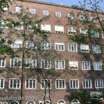 Ehemalige Parfümfabrik Scherk in Berlin-Steglitz von Fritz Höger aus den Jahren 1926 - 1927 in expressionistischer Gestaltung