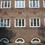 Ehemalige Parfümfabrik Scherk in Berlin-Steglitz von Fritz Höger aus den Jahren 1926 - 1927 in expressionistischer Gestaltung