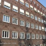 Ehemalige Parfümfabrik Scherk in Berlin-Steglitz von Fritz Höger aus den Jahren 1926 - 1927 in expressionistischer Gestaltung
