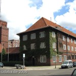 Feuerwache Spandau-Nord in Berlin-Spandau, 1925-1926 im expressionistischen Stil von Max Heinrich Glüer erbaut