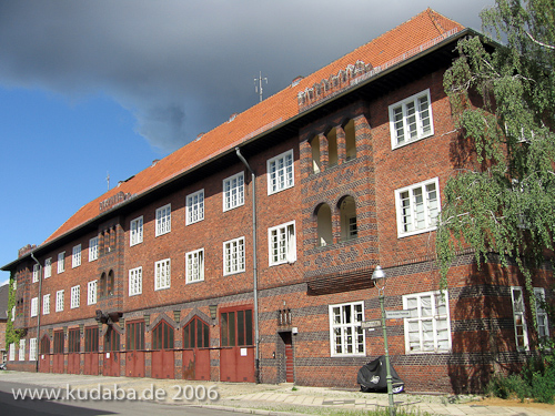 Feuerwache Spandau-Nord in Berlin-Spandau, 1925-1926 im expressionistischen Stil von Max Heinrich Glüer erbaut