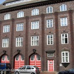 Feuerwache in Wismar, Ansicht der Fassade