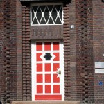 Feuerwache in Wismar, Detailansicht der Fassade