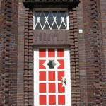 Feuerwache in Wismar, Detailansicht der Fassade