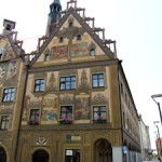 Rathaus in Ulm, Ansicht der Ostseite