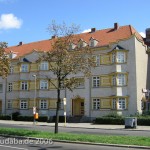 Genossenschaftsbauten Zeppelinstraße, Falkenhagener Feld in Berlin-Spandau, von Georg Heinrich Richard Ermisch aus den Jahren 1923 - 1927 im expressionistischen Stil