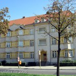 Genossenschaftsbauten Zeppelinstraße, Falkenhagener Feld in Berlin-Spandau, von Georg Heinrich Richard Ermisch aus den Jahren 1923 - 1927 im expressionistischen Stil