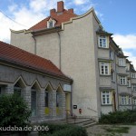 Genossenschaftsbauten Zeppelinstraße, Falkenhagener Feld in Berlin-Spandau, von Georg Heinrich Richard Ermisch aus den Jahren 1923 - 1927 im expressionistischen Stil