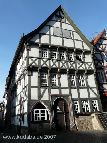 Gotisches Fachwerkhaus Brüggemeier in Fritzlar, Gesamtansicht