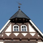 Haus Marktplatz 14 in Fritzlar, Detail der Fassade