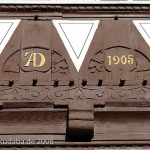 Haus Marktplatz 14 in Fritzlar, Detail der Fassade