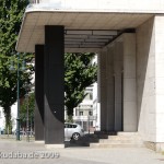 Ehemaliges Shell-Haus in Berlin von Emil Fahrenkamp von 1930 - 1932 im Stil der Neuen Sachlichkeit, Detailansicht