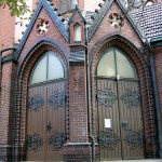 Apostel-Paulus-Kirche in Berlin-Schöneberg von Franz Heinrich Schwechten im historistischen, neogotischen Stil in den Jahren 1892 - 1894 errichtet.