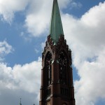 Apostel-Paulus-Kirche in Berlin-Schöneberg von Franz Heinrich Schwechten im historistischen, neogotischen Stil in den Jahren 1892 - 1894 errichtet.