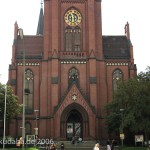 Apostel-Paulus-Kirche in Berlin-Schöneberg von Franz Heinrich Schwechten im historistischen, neogotischen Stil in den Jahren 1892 - 1894 errichtet.