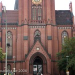 Apostel-Paulus-Kirche in Berlin-Schöneberg von Franz Heinrich Schwechten im historistischen, neogotischen Stil in den Jahren 1892 - 1894 errichtet.