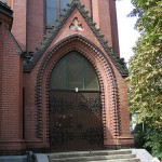 Apostel-Paulus-Kirche in Berlin-Schöneberg von Franz Heinrich Schwechten im historistischen, neogotischen Stil in den Jahren 1892 - 1894 errichtet.