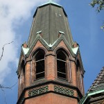 Apostel-Paulus-Kirche in Berlin-Schöneberg von Franz Heinrich Schwechten im historistischen, neogotischen Stil in den Jahren 1892 - 1894 errichtet.