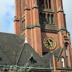 Apostel-Paulus-Kirche in Berlin-Schöneberg von Franz Heinrich Schwechten im historistischen, neogotischen Stil in den Jahren 1892 - 1894 errichtet.