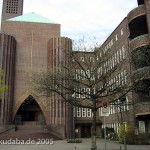 Kirche am Hohenzollernplatz in Berlin-Schöneberg von Fritz Höger, ein Bauwerk des Expressionismus von 1927-1933