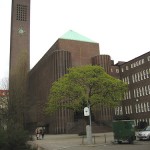 Kirche am Hohenzollernplatz in Berlin-Schöneberg von Fritz Höger, ein Bauwerk des Expressionismus von 1927-1933