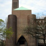 Kirche am Hohenzollernplatz in Berlin-Schöneberg von Fritz Höger, ein Bauwerk des Expressionismus von 1927-1933