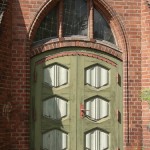 Katholische Kirche St. Antonius in Berlin-Treptow von Wilhelm Fahlbusch im neogotischen Stil erbaut, Detailansicht