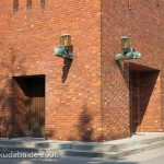 Katholische Kirche St. Bernhard in Berlin-Dahlem von Wilhelm Fahlbusch von 1932 - 1934, Detailansicht