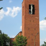 Katholische Kirche St. Bernhard in Berlin-Dahlem von Wilhelm Fahlbusch von 1932 - 1934, Gesamtansicht