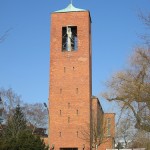 Katholische Kirche St. Bernhard in Berlin-Dahlem von Wilhelm Fahlbusch von 1932 - 1934, Gesamtansicht