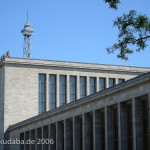 Messe Berlin in Berlin-Charlottenburg von Georg Heinrich Richard Ermisch aus den Jahren 1935 - 1936 im nationalsozialistischen Architekturstil