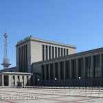 Messe Berlin in Berlin-Charlottenburg von Georg Heinrich Richard Ermisch aus den Jahren 1935 - 1936 im nationalsozialistischen Architekturstil