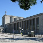 Messe Berlin in Berlin-Charlottenburg von Georg Heinrich Richard Ermisch aus den Jahren 1935 - 1936 im nationalsozialistischen Architekturstil