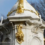 Musiker-Denkmal im Großen Tiergarten in Berlin-Tiergarten von Rudolf Siemering aus dem Jahr 1904, Detailansicht