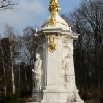 Musiker-Denkmal im Großen Tiergarten in Berlin-Tiergarten von Rudolf Siemering aus dem Jahr 1904, Gesamtansicht