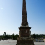 Obelisk auf dem Alten Markt von Georg Wenzeslaus von Knobelsdorff, Ostseite