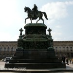 Reiterdenkmal König Johann von Sachsen in Dresden, Gesamtansicht