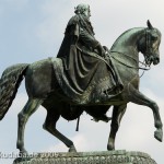 Reiterdenkmal König Johann von Sachsen in Dresden, Ansicht des Reiterstandbildes