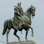 Reiterdenkmal König Johann von Sachsen in Dresden, Ansicht des Reiterstandbildes