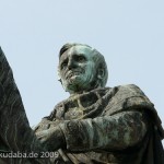 Reiterdenkmal König Johann von Sachsen in Dresden, Detailansicht des Reiterstandbildes