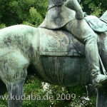 Reiterdenkmal Wilhelm I. in Lübeck von Louis Tuaillon, Detailansicht