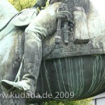 Reiterdenkmal Wilhelm I. in Lübeck von Louis Tuaillon, Detailansicht