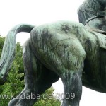 Reiterdenkmal Wilhelm I. in Lübeck von Louis Tuaillon, Detailansicht