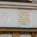 Schauspielhaus in Dresden, Detailansicht
